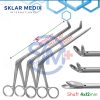 ENT nasal forceps 4x12mm fenestrated cup stainless steel tools Blakesley forceps
