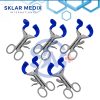 molt mouth gag 3.5 inch blue dental surgical instrument set