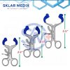 molt mouth gag set 3 pcs dental mouth opener instruments