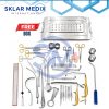 Plastic Surgery Instrument Set Breast Augmentation Kit Fiber Optic Tools