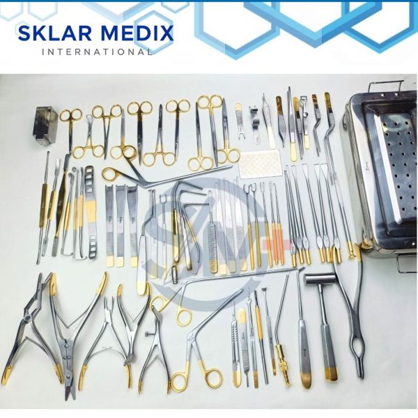 major rhinoplasty instrument set 82 pcs with box nose plastic surgery instruments stainless stee