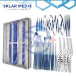 rhoton micro surgical instruments set stainless steel precision tools