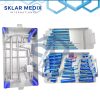mis tubular retractor system stainless steel surgical set minimally invasive spine surgery retractors with box