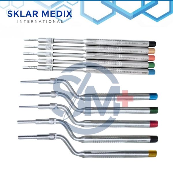 us lift osteotomes dental implant instrument set color coded dental osteotomes german grade tools