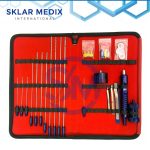 fat transfer cannula kit with infiltration cannulas and pouch