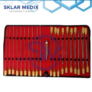 Liposuction Cannulas Set 30 Pcs – Plastic Surgery Fat Extraction Instruments