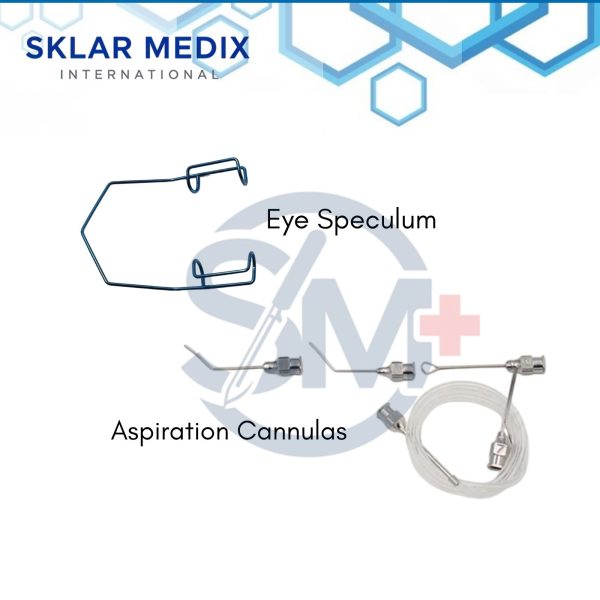 eye cataract titanium surgical instrument set 21 pcs ophthalmic cataract surgery tools with sterilization box