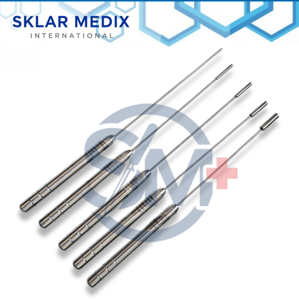 5-piece coronary probe set made from German grade stainless steel for cardiovascular and coronary artery surgical procedures