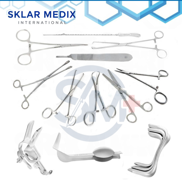 30 Pcs Laparoscopy Instrument Set for Obstetrics & Gynaecology | OB/GYN Surgical Kit