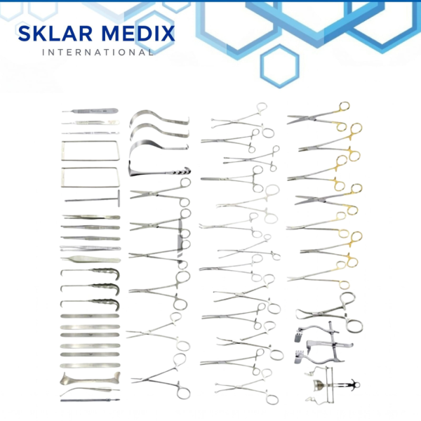 152 pcs Suprapubic and Retropubic Prostatectomy Surgical Set - Complete Urology Instruments Kit - CE Certified - SKLAR MEDIX