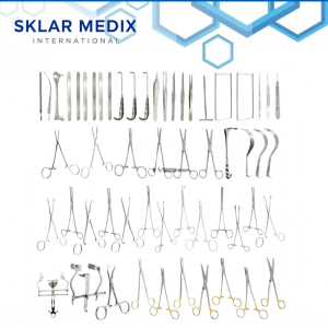 152 pcs Suprapubic and Retropubic Prostatectomy Surgical Set - Complete Urology Instruments Kit - CE Certified - SKLAR MEDIX