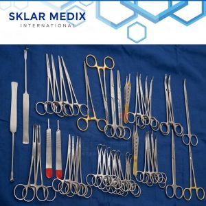 141 PCS CANINE+FELINE SPAY PACK VETERINARY SURGICAL INSTRUMENTS